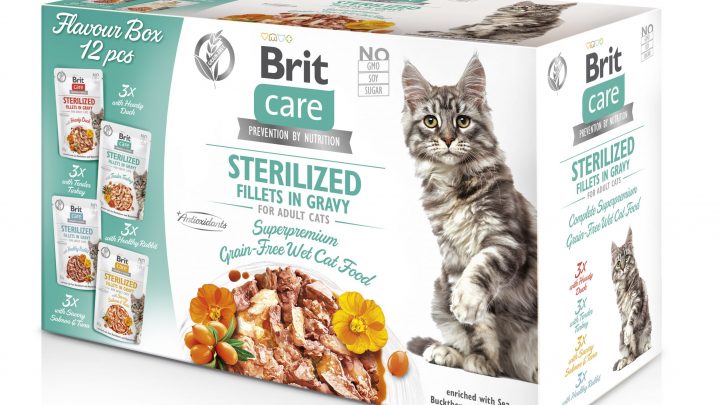 A máme tady nové kapsičky Brit, které potěší sterilizované kočky i koťata